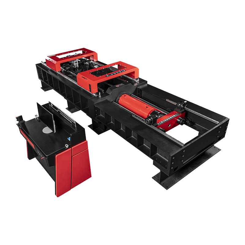 Mikroprosessoriohjattu sähköhydraulinen servo-yleistestauslaite (vaaka)